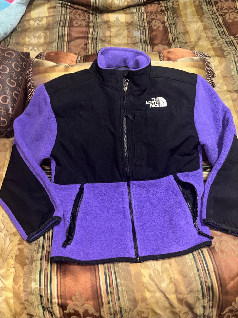 The North Face Black & Purple Women’s Teddy Fleece Jacket